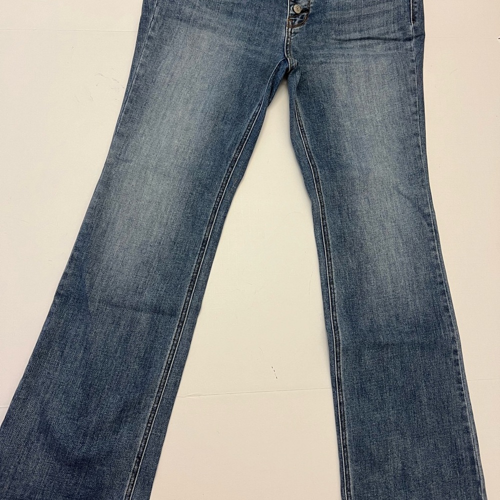Judy Blue mid rise button fly bootcut jeans size 13/31